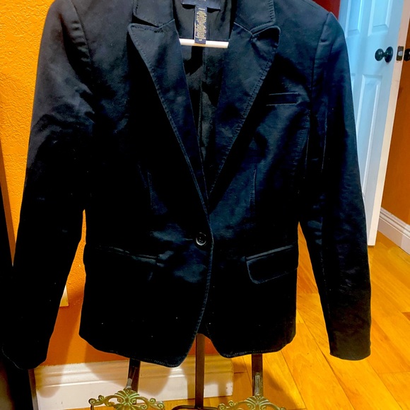Black lined Banana Republic blazer/jacket - Picture 1 of 3